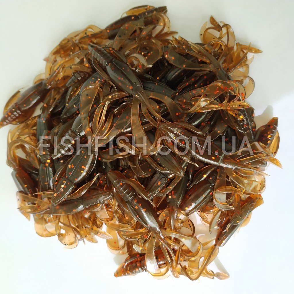 Силіконова приманка Crazy Flapper по 50 та 100 штук