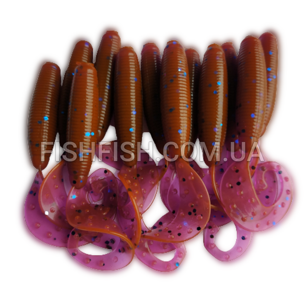 Силіконова приманка G-Tail Grub Fat