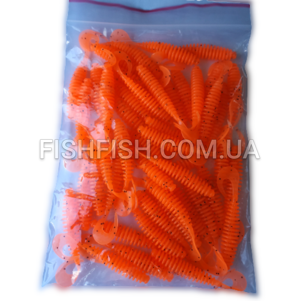 Силіконова приманка Ringer Worm  по 50 и 100 штук